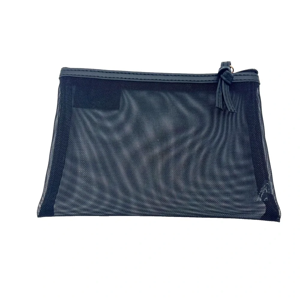 Anastasia Beverly‎ Hills ABH Black Mesh Travel Makeup Bag